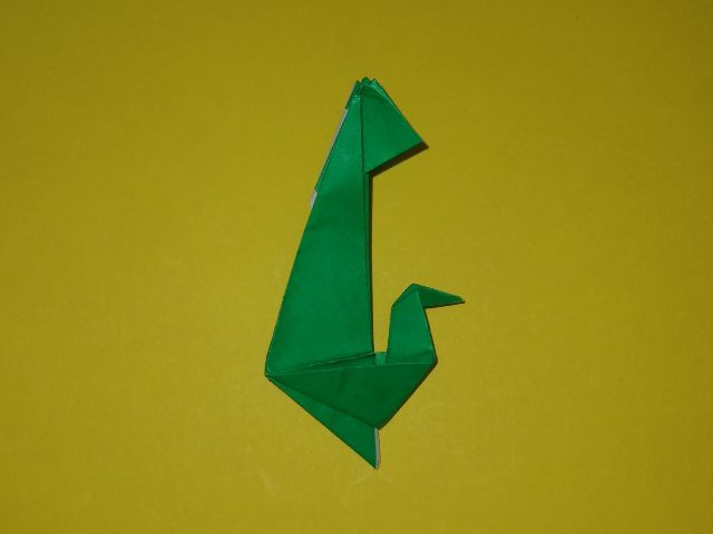 クジャクの折り方18-2